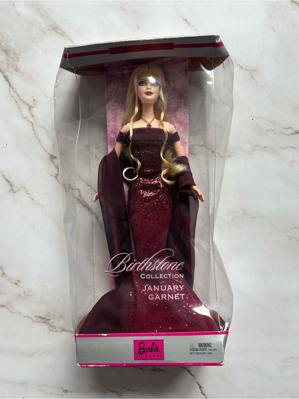 Birthstone Collection January Garnet Barbie Doll